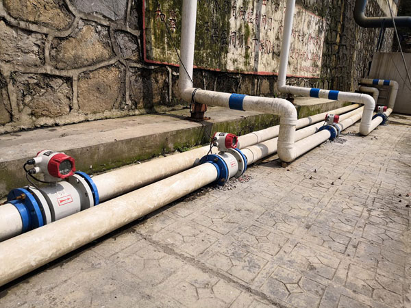 米科電磁流量計在遵義市污水處理廠的應用