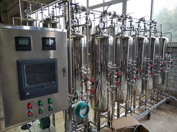 米科儀表在水處理裝置上的應用