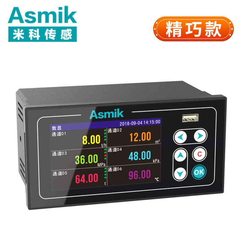 米科MIK-R200T無(wú)紙記錄儀1~6通道數(shù)據(jù)記錄儀