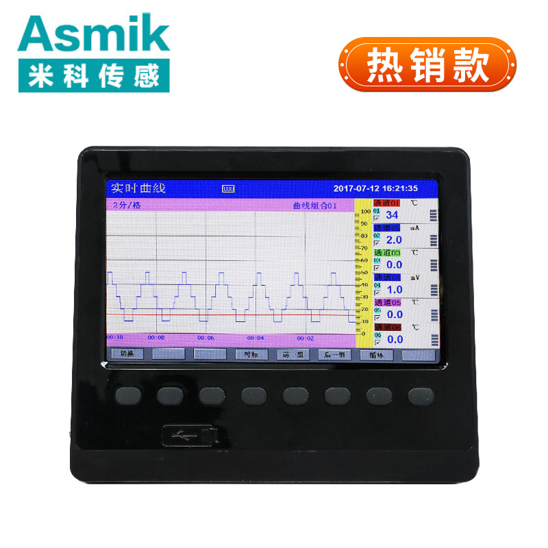 米科MIK-R6000C 1~48路彩色無(wú)紙記錄儀